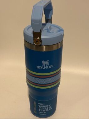 Stanley The Varsity Iceflow Flip Straw Tumbler 30 oz - Azure Mesh